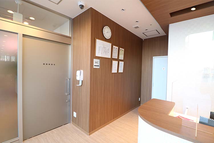 画像検査室入口